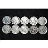 Image 1 : Lot of 10 Indian Head Buffalo Nickels