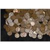 Image 2 : Lot of Unsorted, Circulated Wheat Pennies,