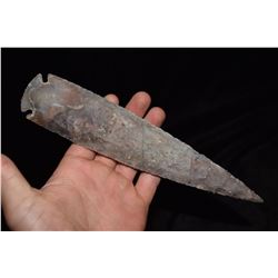 9 1/2" Reproduction Dovetail, Knapped by Jeff Gower