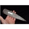 Image 2 : 9 1/2" Reproduction Dovetail, Knapped by Jeff Gower