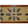 Image 3 : Frame of Authentic Arrowheads, DeKalb Co, Donny Austin