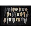 Image 1 : Lot of Texas Rechipped Arrowheads