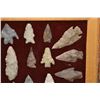Image 3 : Frame of Texas Arrowheads, Donny Austin Collection