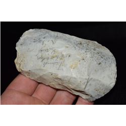 4" x 2 1/4" Adze, Bob Zimmerman Collection, St Joseph,