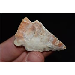 2" Archaic Creek Stained Point, Nice Color, Bob
