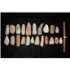 Image 4 : Lot of 64 Flint Pieces and 20 Flint Adze, Bob Zimmerman