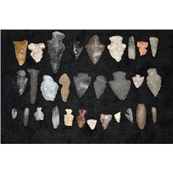 Lot of Bird Points, Bob Zimmerman Collection, St