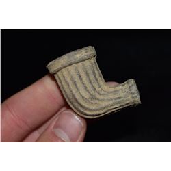 1 1/2" 1800s Clay Pipe, Ohio