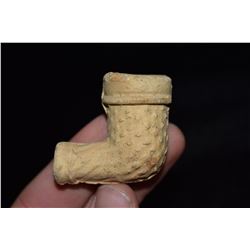 1 1/2" 1800s Clay Pipe, Ohio