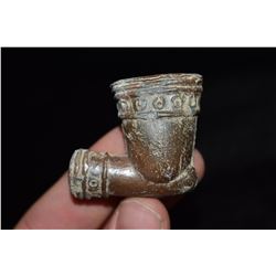 1 1/2" 1800s Clay Pipe, Ohio