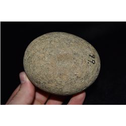 4" Nutting Stone, Dimpled on Both Sides, Madison Co,