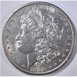 1902-S MORGAN DOLLAR AU/BU