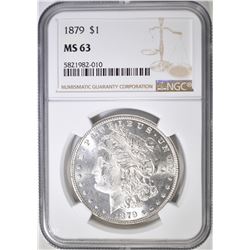 1879 MORGAN DOLLAR NGC MS-63