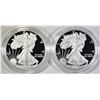 Image 2 : 2-2007 PROOF AMERICAN SILVER EAGLES