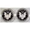 Image 3 : 2-2011 PROOF AMERICAN SILVER EAGLES