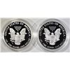 Image 3 : 2012 & 13 PROOF AMERICAN SILVER EAGLES