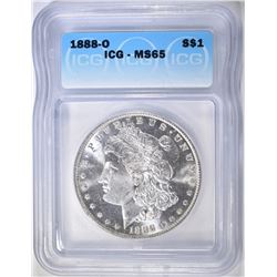 1888-O MORGAN DOLLAR  ICG MS-65  APPEARS PROOF LIK