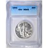 Image 1 : 1942 WALKING LIBERTY HALF DOLLAR  ICG MS-65