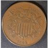 Image 1 : 1864 TWO CENT PIECE  UNC