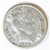 Image 1 : 1906 BARBER DIME  CH BU