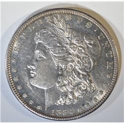 1884-S MORGAN DOLLAR  UNC  OLD CLEANING