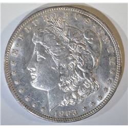 1903 MORGAN DOLLAR   CH/GEM BU  PL