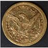 Image 2 : 1873-S $2.5 GOLD LIBERTY  AU