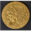 Image 1 : 1908 $2.5 GOLD INDIAN  BU