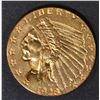 Image 1 : 1928 $2.5 GOLD INDIAN  GEM BU