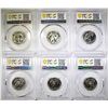 Image 2 : 6 1972-S WASHINGTON QUARTERS PCGS PR-68 CAM