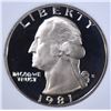 Image 2 : 1981-S WASH. QTR, TDCS PERFECT GEM PR DCAM