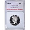 Image 1 : 1980-S KENNEDY HALF, TDCS PERFECT GEM PR DCAM