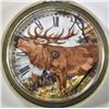 Image 2 : Silver Elgin open face pocket watch, Moose,