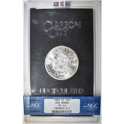 1883-CC GSA MORGAN DOLLAR  NGC MS-64