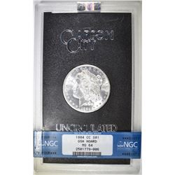 1884-CC GSA MORGAN DOLLAR  NGC MS-64