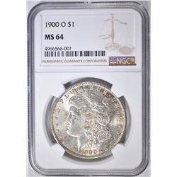 1900-O MORGAN DOLLAR, NGC MS-64