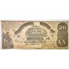 Image 1 : 1861 $20 CONFEDERATE STATES NOTE VF