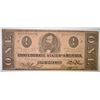 Image 1 : 1863 $1 CONFEDERATE STATES NOTE AU