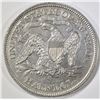 Image 2 : 1871-S SEATED LIBERTY HALF DOLLAR AU/BU