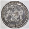 Image 2 : 1873 ARROWS SEATED LIBERTY HALF DOLLAR AU