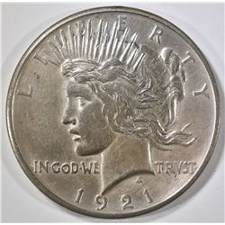 1921 PEACE DOLLAR AU