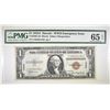 Image 1 : 1935A $1 SIVER CERTIFICATE HAWAII   PMG 65 EPQ