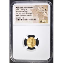 5TH CENTURY BC AV DARIC NGC VG