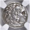 Image 2 : 305-281 BC LYSIMACHUS AR DRACHM  NGC AU