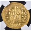 Image 3 : AD 527-565 JUSTINLAN I AV SOLIDUS.  NGC MS