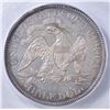 Image 3 : 1887 SEATED LIBERTY HALF DOLLAR  ICG AU-58 DETAILS