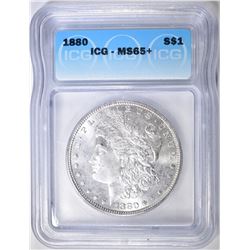 1880 MORGAN DOLLAR  ICG MS-65+
