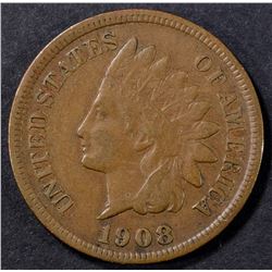 1908-S INDIAN CENT VF