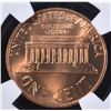 Image 3 : 1966 SMS LINCOLN CENT, NGC MS-68 RED