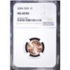 Image 1 : 2006 SMS LINCOLN CENT, NGC MS-68 RED